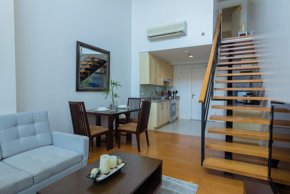 serviced 1 bedroom apartment makati city - convido corporate housing